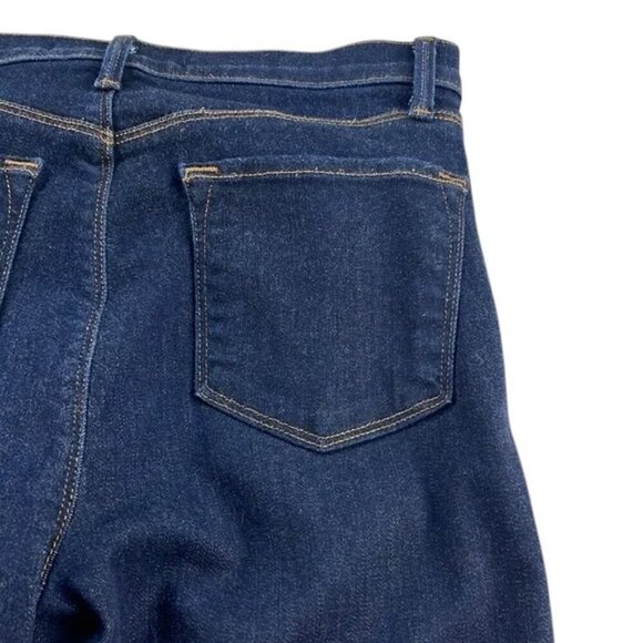 J Brand Skinny Jeans Women Size 30 Dark Indigo Mid-Rise Stretch Denim - Picture 3 of 9